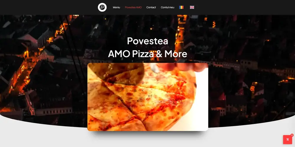 Pagina principala pentru website-ul amobrasov